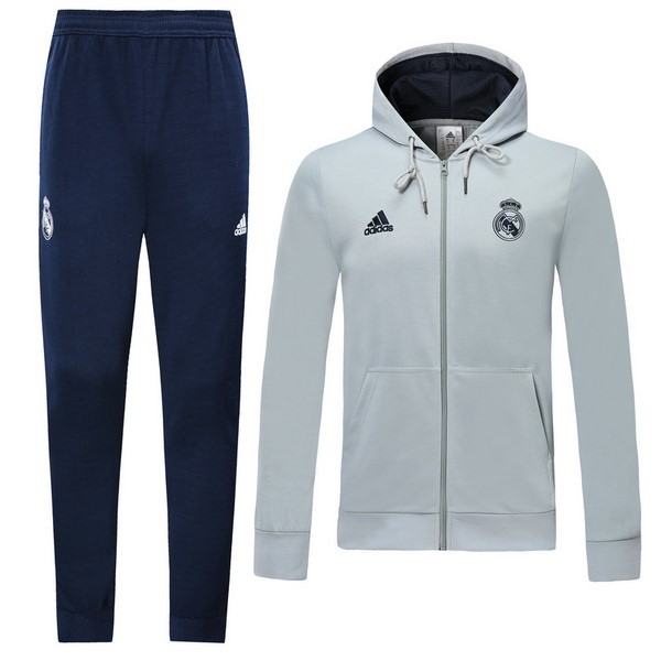 Chandal Real Madrid 2019-2020 Azul Gris